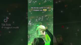 Rod Wave stopped him from throwing water 🤣🤣🤣rodwave [upl. by Ahsetal]