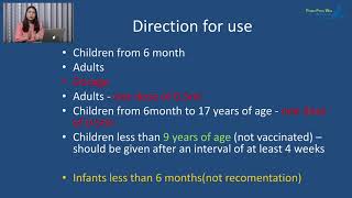 ရာသီတုပ်ကွေးကာကွယ်ဆေး  Vaxigrip TetraVaccine [upl. by Kore]