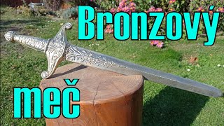 Bronzový meč  odlévání  Bronze sword casting [upl. by Acissehc33]