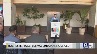 Rochester International Jazz Festival lineup unveiled [upl. by Pronty]