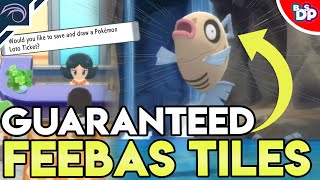 GUARANTEED METHOD TO GET FEEBAS in Pokemon Brilliant Diamond and Shining Pearl [upl. by Attalie]