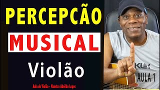 ✅ COMO MELHORAR MINHA PERCEPÇÃO MUSICAL 🎸AULA 1  PARA TODOS OS INSTRUMENTOS🔥AULA DE VIOLÃO [upl. by Nylesaj431]