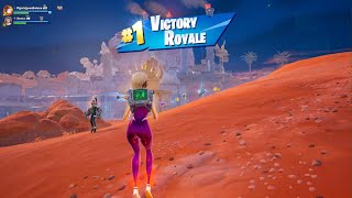 SpiderGwen and Ariana Duos Victory 3  Fortnite Ch5 S3 [upl. by Leachim523]