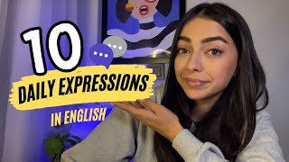 10 daily expressions in English 🤓 [upl. by Goulet]