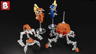 LEGO Droids Separatist Battle Pack Custom Build with Droideka Dwarf Spider Droid amp STAP [upl. by Hcone]