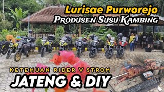 Ngumpul Bareng Dan Makan Kambing Guling Bareng Suzuki V Strom Jateng DIY Di Lurisae Farm [upl. by Jary]