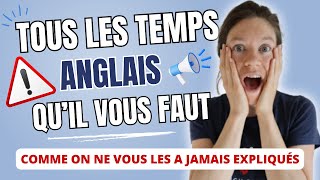 🙌 REVOIR TOUS LES TEMPS quil vous faut en anglais  comprendre la conjugaison des verbes en anglais [upl. by Wickman]