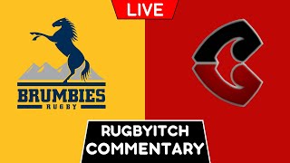 BRUMBIES vs CRUSADERS 2024 Live Commentary [upl. by Cohdwell117]