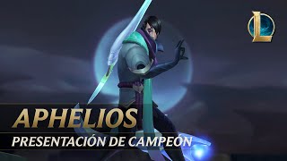 Presentación de campeón de Aphelios  Jugabilidad  League of Legends [upl. by Colt]