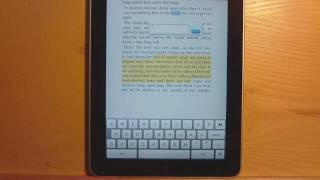 Kindle iPad App Review Kindle Books On iPad [upl. by Yrellam]