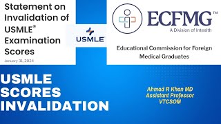 The Truth About USMLE Scores Invalidation  What You Need to Know [upl. by Tormoria509]