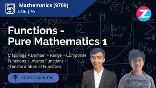 Functions  AS Level Pure 1 Mathematics  Topic Explainer  ZNotes [upl. by Nicko207]