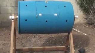 How To Make A Compost Tumbler Fast Cheap and Easy [upl. by Enrak890]