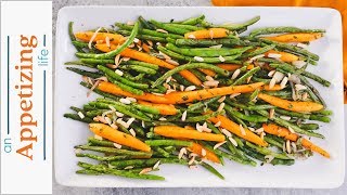 Roasted Green Beans and Carrots [upl. by Alhsa]