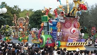 【19832013】東京ディズニーランド デイ・パレードの歴史 Tokyo Disneyland [upl. by Opiuuk]