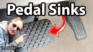 How to Fix a Brake Pedal that Sinks in Your Car Brake Master [upl. by Haelhsa]