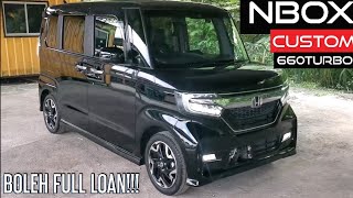 HONDA NBOX CUSTOM J L 660CC TURBO  REVIEW [upl. by Illil]