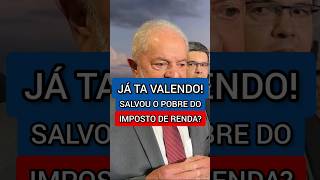 LIBERADO LULA ANUNCIA NOVA ISENÇÃO DE IMPOSTO DE RENDA [upl. by Donadee]