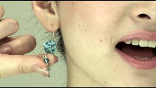 He Qi Crystal Designs  Earrings review [upl. by Duquette]