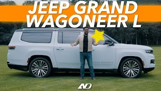 Jeep Grand Wagoneer L ⭐️  Innecesario y opulento ¡Me encanta  Reseña [upl. by Ignatzia]