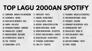 TOP LAGU 2000AN SPOTIFY [upl. by Wilbur]