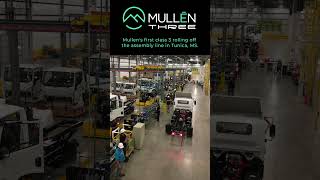 Mullen’s First Production Vehicle Rolls Off Assembly Line [upl. by Leland]