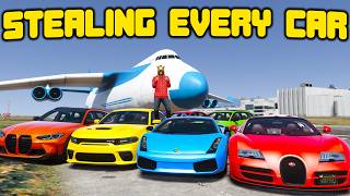 Stealing Every Car I See In GTA 5 RP [upl. by Andromede]