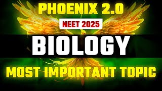 Phoenix 20 Biology Most Important Video for NEET 2025  Unacademy NEET Toppers  Udaan [upl. by Tori]