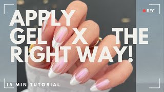 Gel X tutorial for perfect nails every time [upl. by Enneibaf]