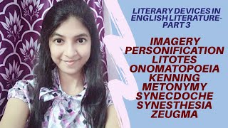 Literary Devices Figures of Speech in English Literature  Part 3 [upl. by Ettenahs474]