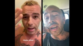 DISSING SALMO vs LUCHE PISCIAZZ COMPLETO  Tra Marylean telefono inglese e Machete Satellite [upl. by Kceb]