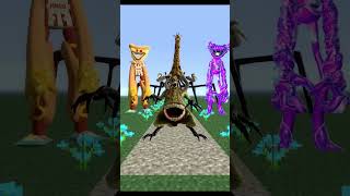 THEY COME TO MINECRAFT WORLD ZOONOMALY vs ZOOCHOSIS vs POPPY PLAYTIME [upl. by Terryl202]