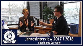 Interview mit Sabrina de Carvalho 20172018 [upl. by Atiz]