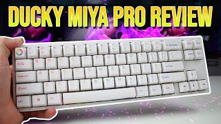 Ducky x Varmilo MIYA Pro RAINBOW 65 GAMING KEYBOARD  FULL REVIEW [upl. by Nirol]