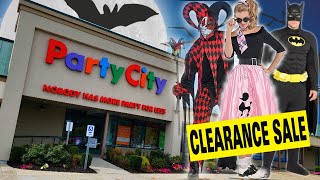 HALLOWEEN CLEARANCE  PARTY CITY in CLIFTON PARK NEW YORK [upl. by Bluh]