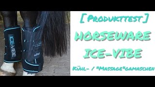 Produkttest Horseware IceVibe Kühlgamaschen [upl. by Kcirdled]