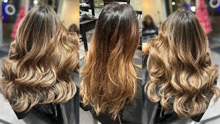 Hair Rescue Mission Part 2 Brunette Balayage on Overprocessed Blonde [upl. by Aan]