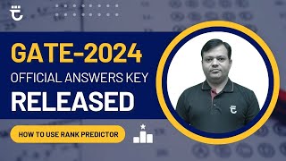 GATE2024 Official Answer Key Released  How to Use Rank Predictor  Detailed Analysis  Shailendra [upl. by Nilekcaj757]