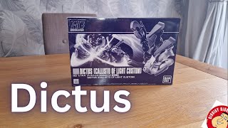 Unboxing Dictus pbandai gunpla unboxing [upl. by Raouf384]