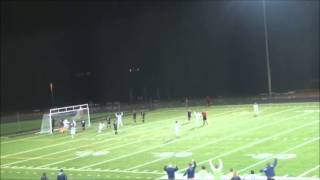 Woodgrove Soccer  Joe Laude Goal vs Potomac Falls [upl. by Ystap422]