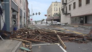 Storm in Orangeburg causes some damage [upl. by Llywellyn528]