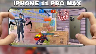 IPHONE 11 PRO MAX  HANDCAM ⚡️ TDM  PUBG MOBILE🔥GAME PLAY [upl. by Hershel303]