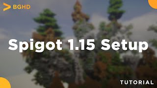 How to create a Spigot 115 1151  1152 server [upl. by Aicilra]