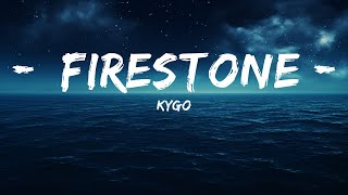 Kygo  Firestone Lyrics ft Conrad Sewell  lyrics Zee Music [upl. by Hsirehc]