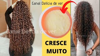 seu cabelo vai crescer 4 dedos em 1 mês [upl. by Novahc]