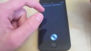 iPhone 5  Siri Demo [upl. by Uzziel]