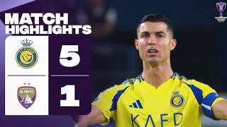 Al nassr vs al ain 51 highlights amp Allgoal [upl. by Fryd28]