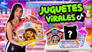 PROBANDO JUGUETES VIRALES de TIKTOK Son literalmente MÁGICOS😱  Ani Cat😻 [upl. by Dilahk]