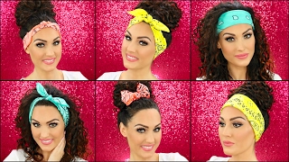 How to wear a bandana 6 different ways [upl. by Lacim]