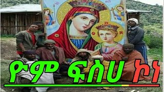 ዮም ፍስሀ ኮነ በእንተ ልደታ ለማርያም መዝሙርና ስለ በዓሉ ማብራሪያ YE LIDETA MARYAM MEZMUR ZEMARI FEKADU AMAR [upl. by Nyvrem]